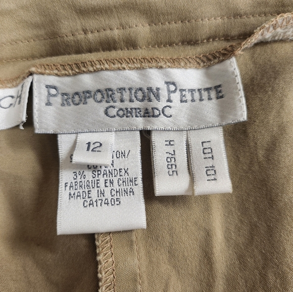 Proportion Petite - Tan Capris - Size 12 - Picture 4 of 5
